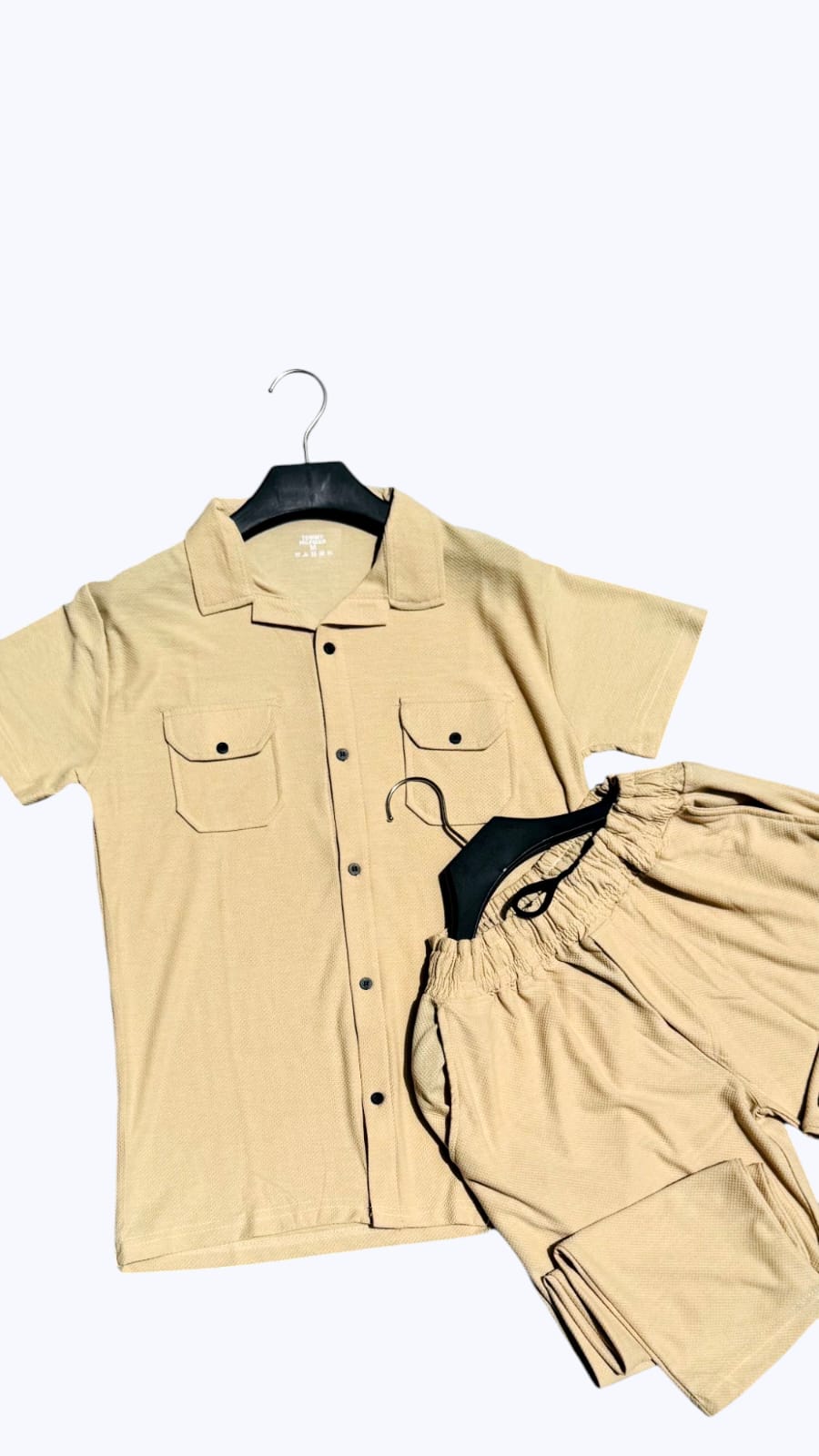Beige Safari Full Track Suit