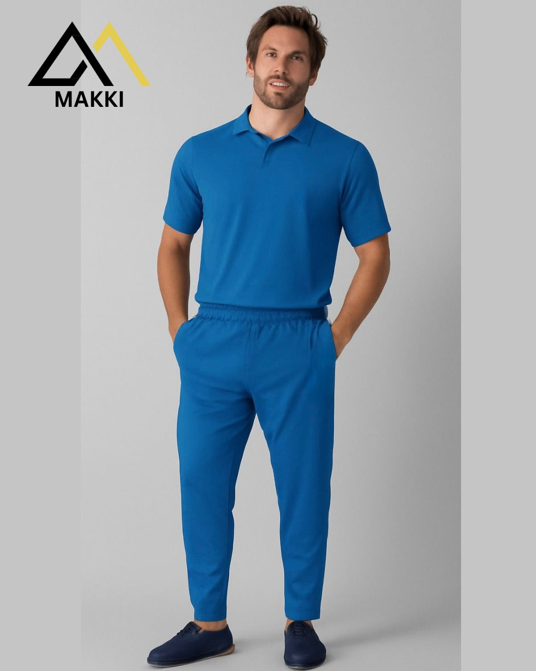 Adidas Blue Comfort Full Track Suit
