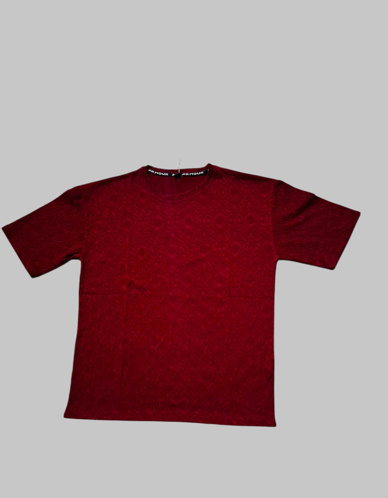 Redish Texture T- Shirt