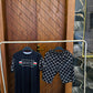 Black Printed Track Suit with shorts