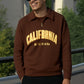 Brown Bold Calfornia SweatShirt
