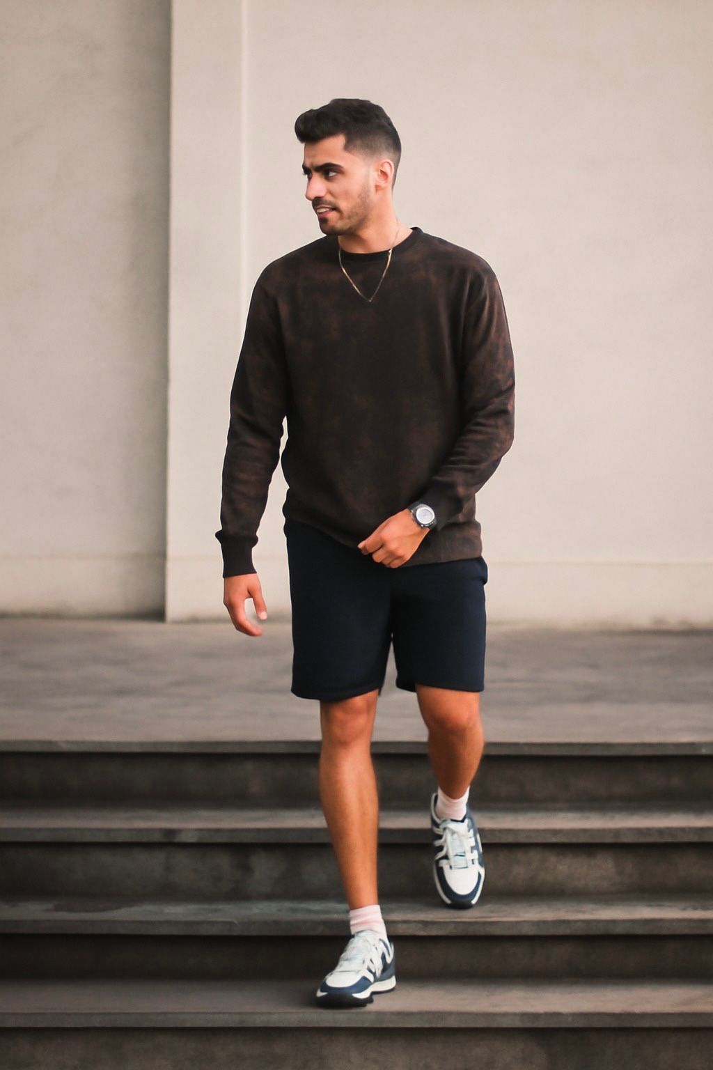 Choclate Brown Bold AMIRI SweatShirt