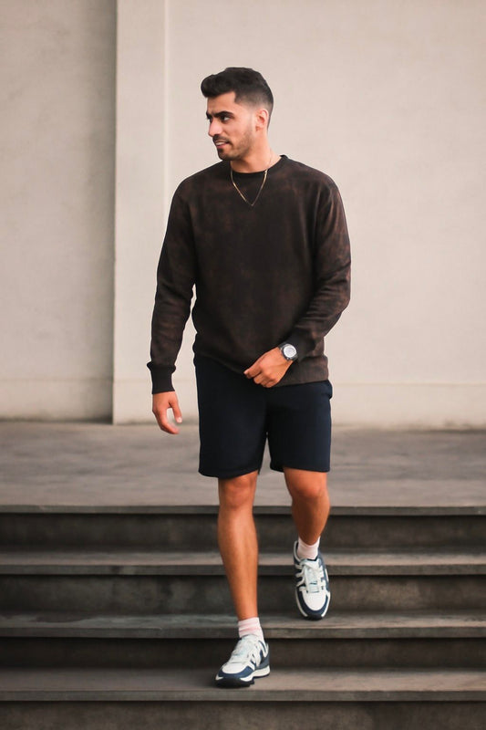 Choclate Brown Bold AMIRI SweatShirt