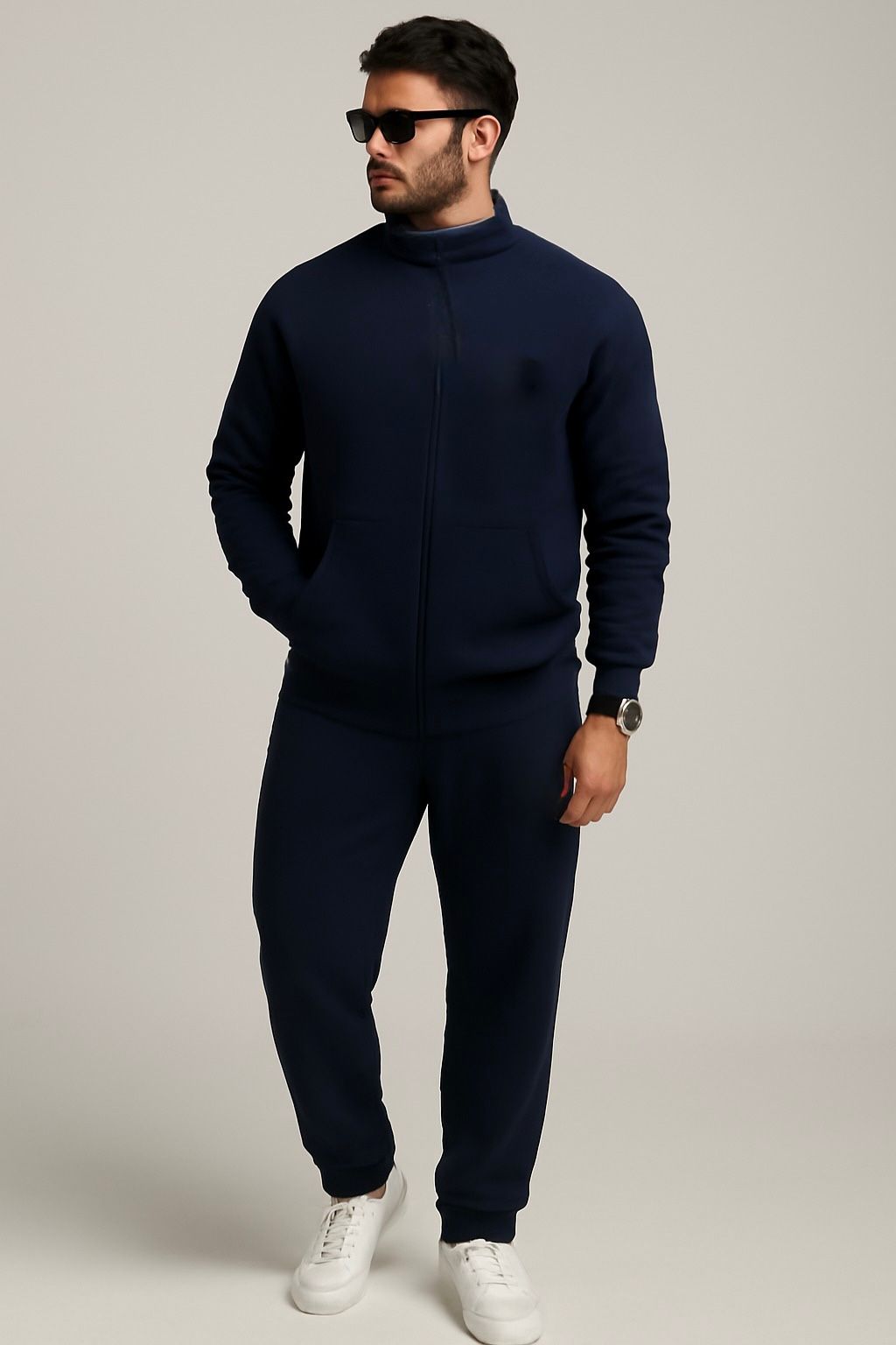 Winter Navy Blue Tracksuit 09