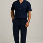 Navy Blue Safari Full Track Suit