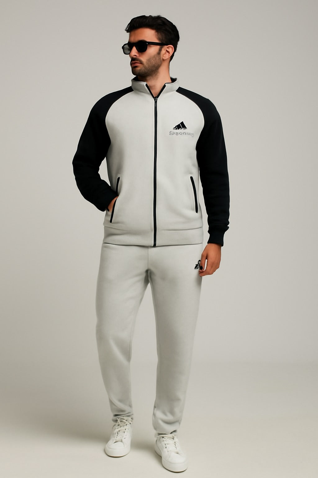 Gray Winter Tracksuit