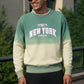 Green Tie & Dye Bold NewYork SweatShirt