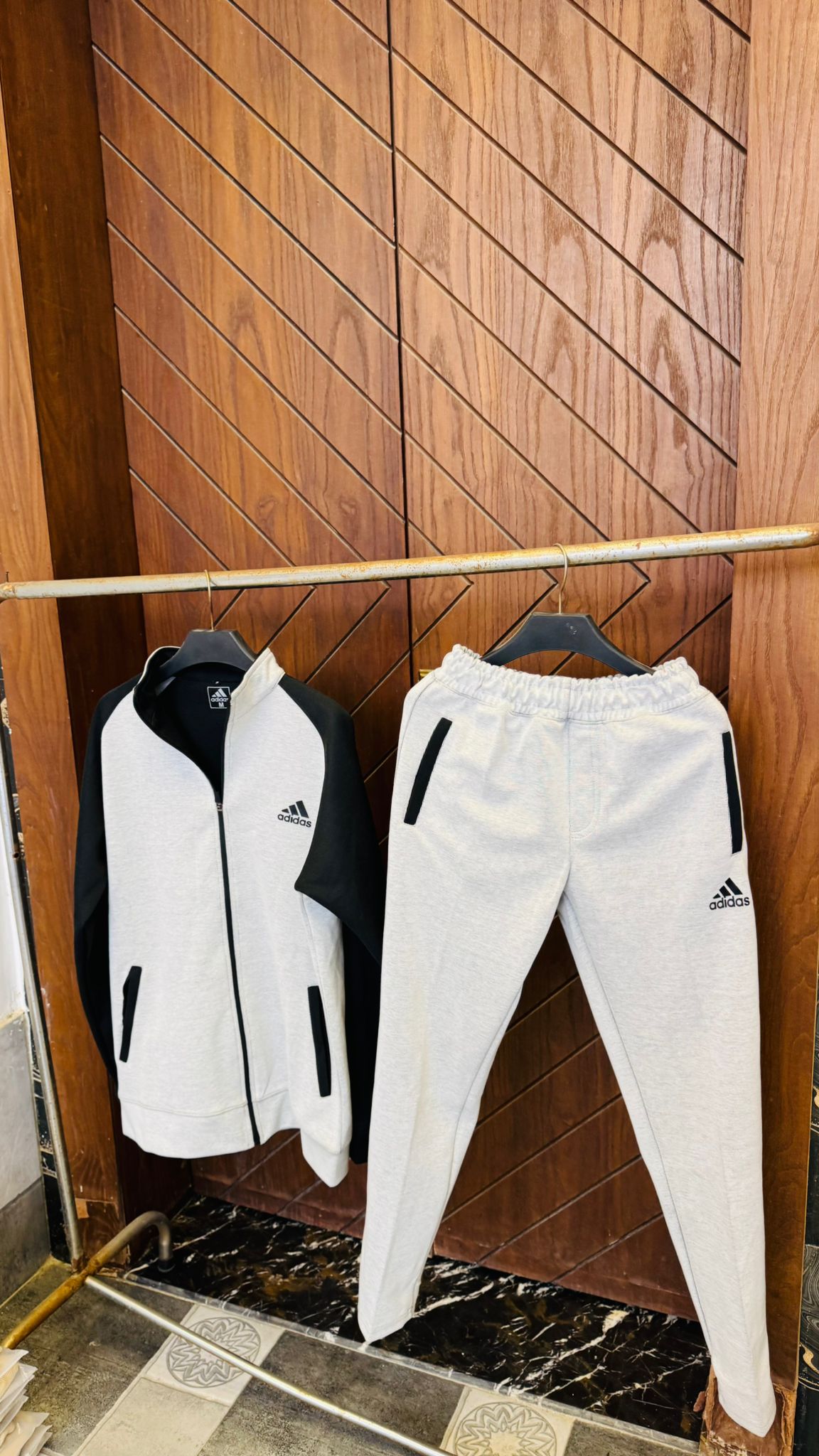 Gray Winter Tracksuit