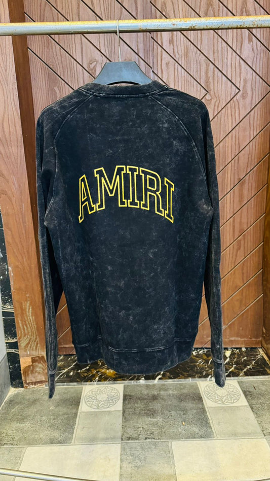Black Bold AMIRI SweatShirt