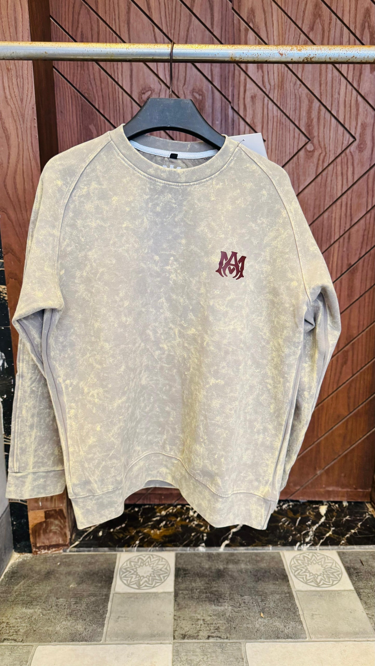 Beige Bold AMIRI SweatShirt