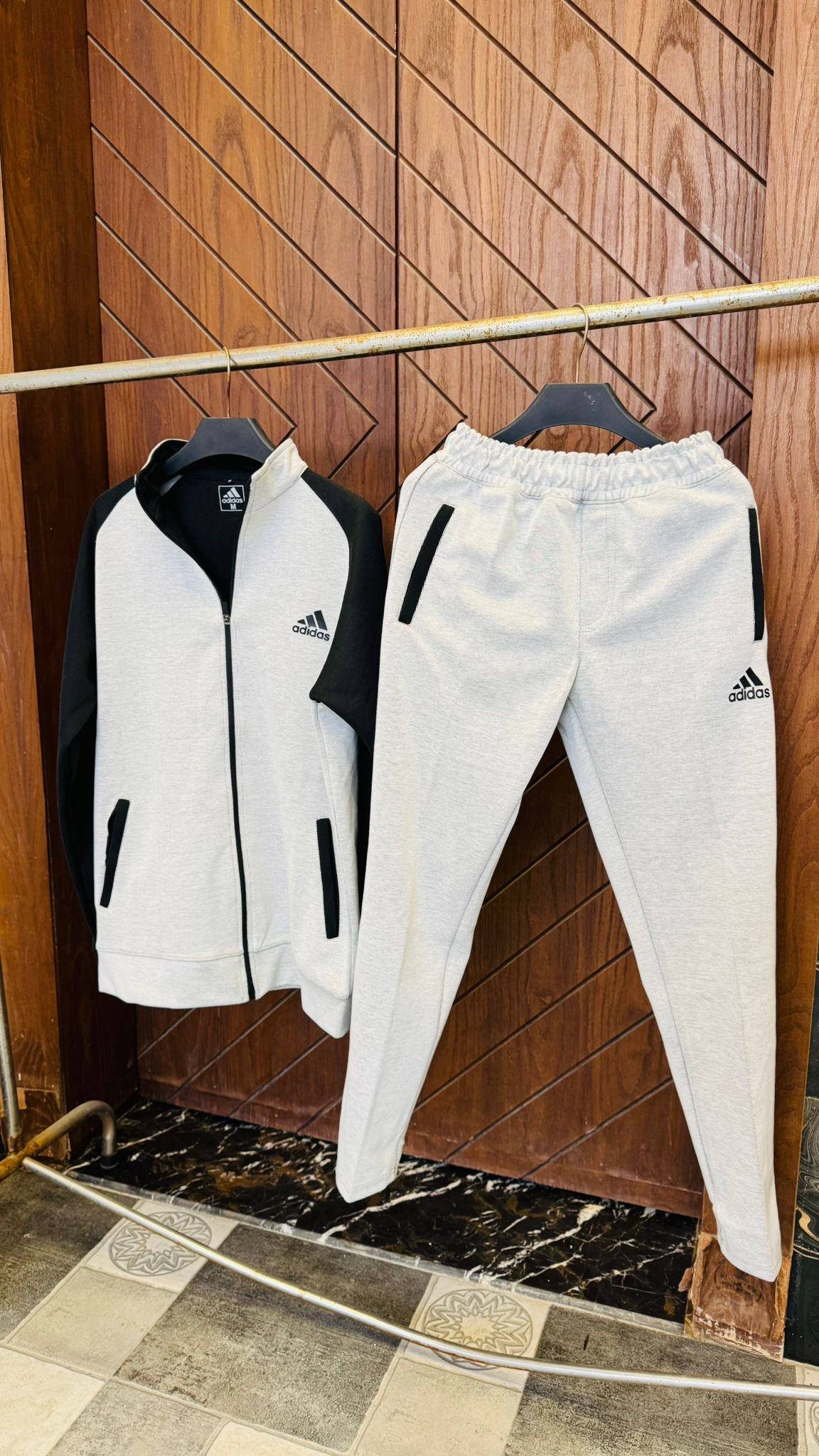 Gray Winter Tracksuit