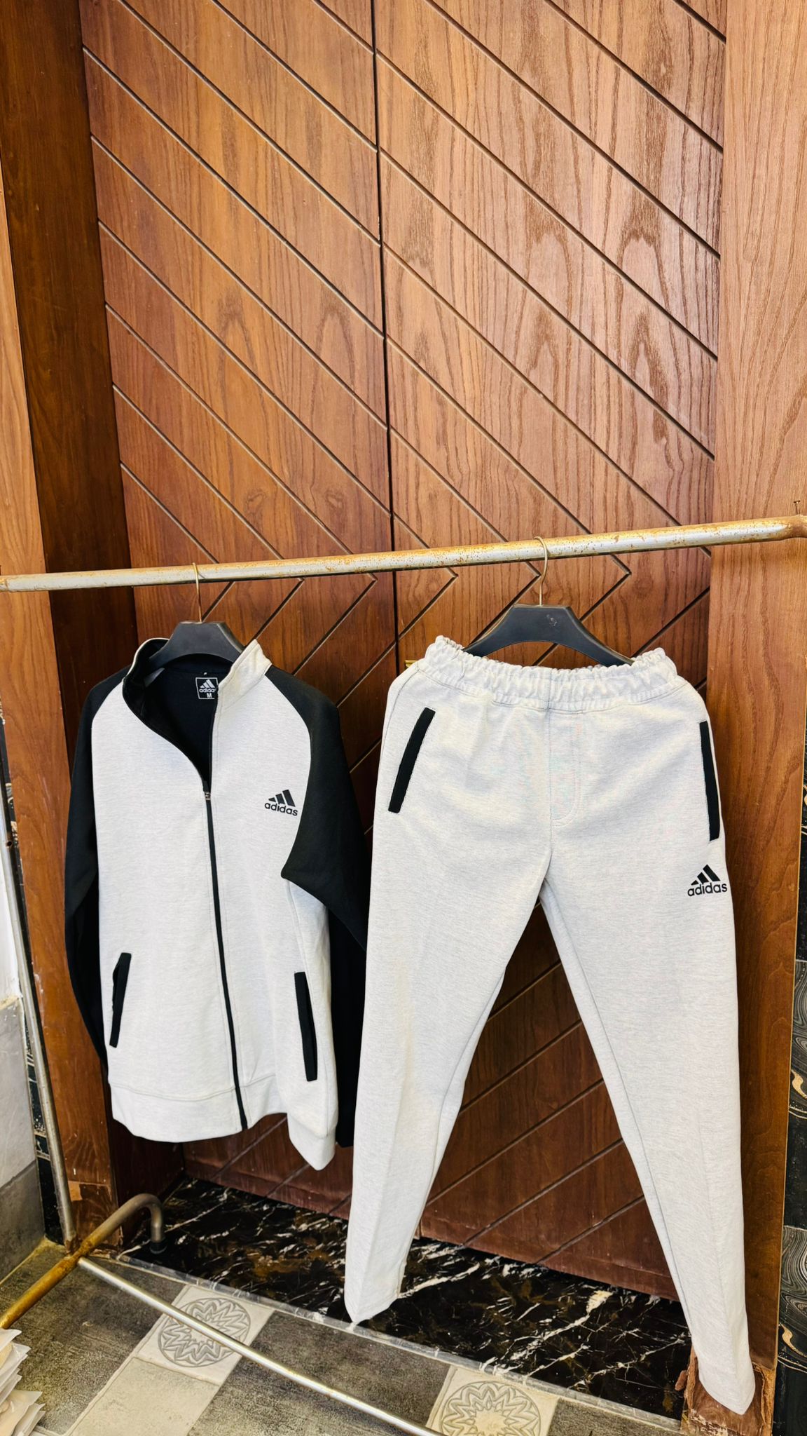 Gray Winter Tracksuit