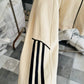 Beige Three Stripe Winter Tracksuit