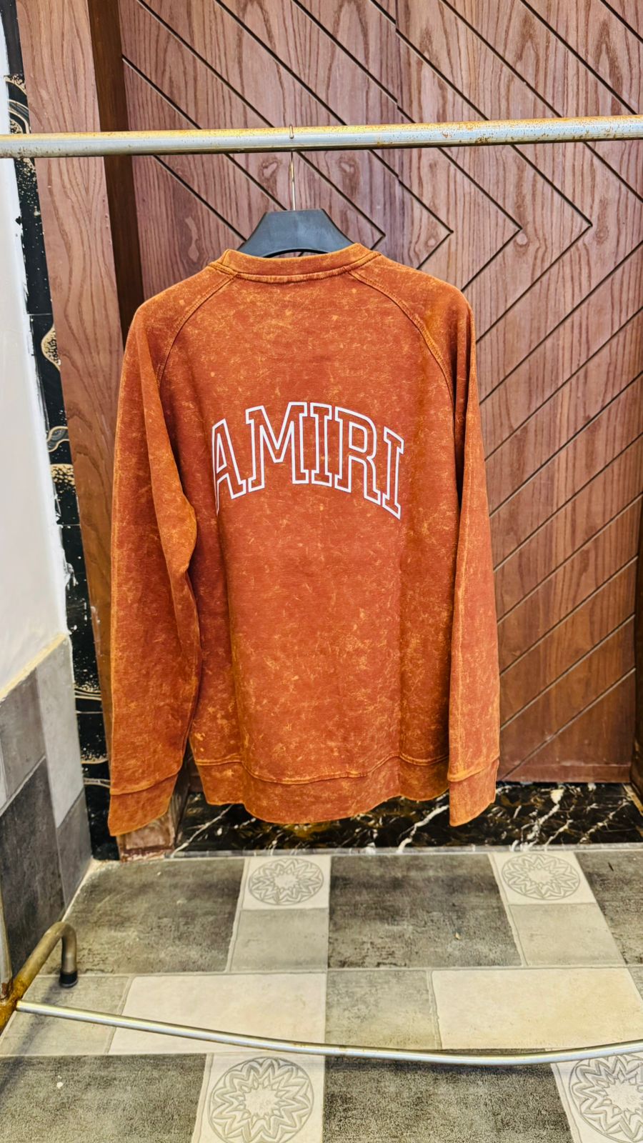 Orange Bold AMIRI SweatShirt