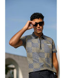 Gray Print Polo Shirt – Modern Burberry