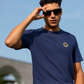 Blue Pure Cotton T-Shirt