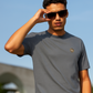 Olive Green Pure Cotton T-Shirt