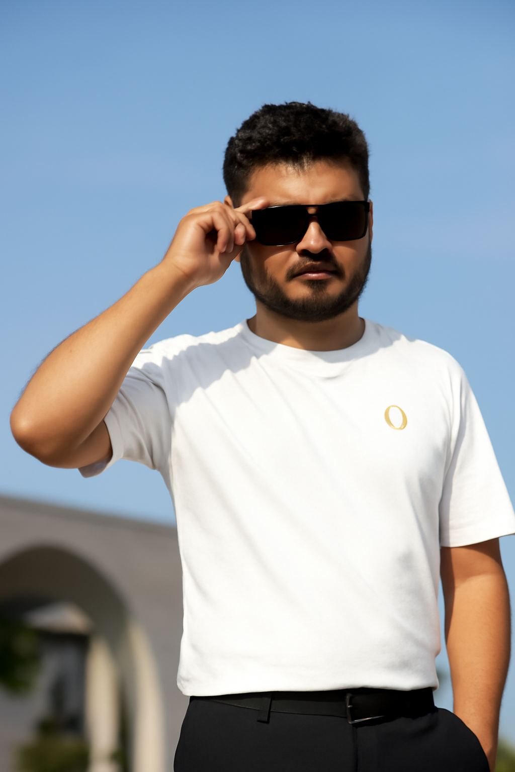 White Pure Cotton T-Shirt