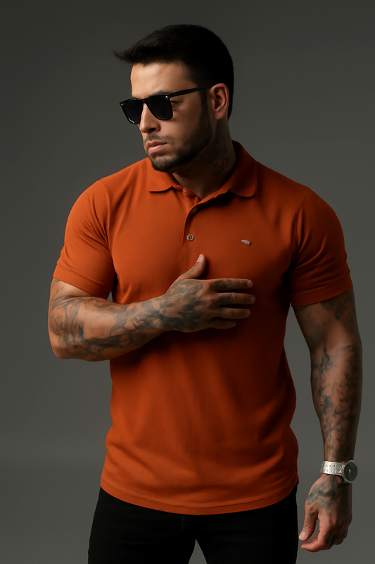 Guess Redish Johnny collar Polo- N