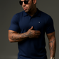 Guess Blue Johnny collar Polo- N