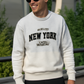 Gray Tie & Dye Bold NewYork SweatShirt