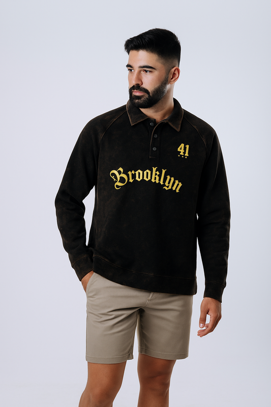 Choclate Brown Bold Brooklyn SweatShirt