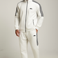White Three Stripe Winter Tracksuit