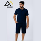 Navy Blue Safari Codset Track Suit with shorts