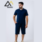 Blue safari codset Track Suit with shorts
