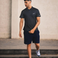 Nike Black Polo Shirt with Zipper.