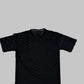 Black Texture T- Shirt