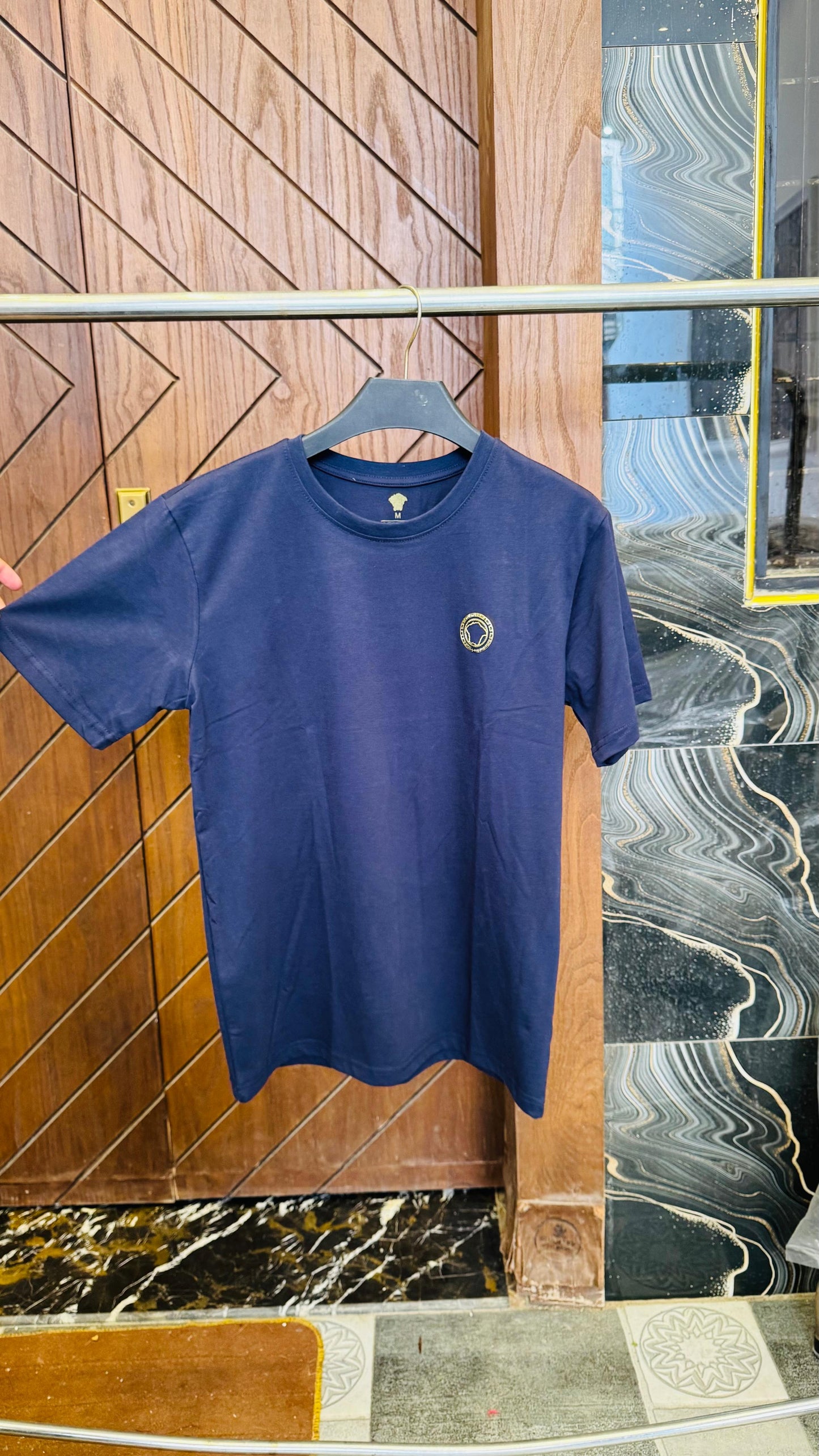 Blue Pure Cotton T-Shirt