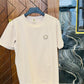Cream  Pure Cotton T-Shirt