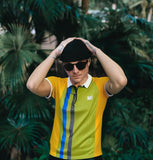 Green- AMIRI Zip Polo