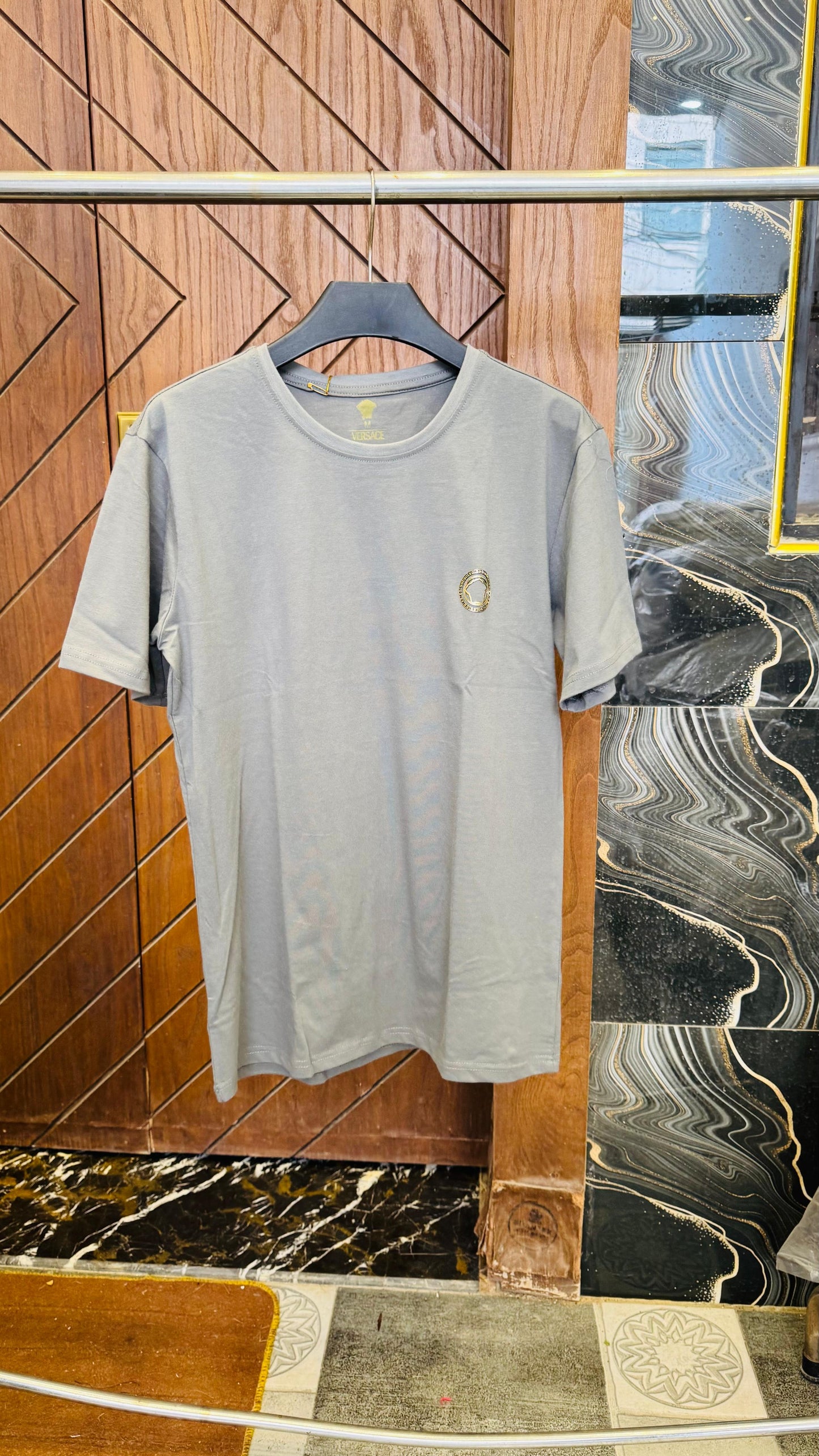 Olive Green Pure Cotton T-Shirt