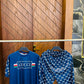 Blue Printed Track Suit with shorts