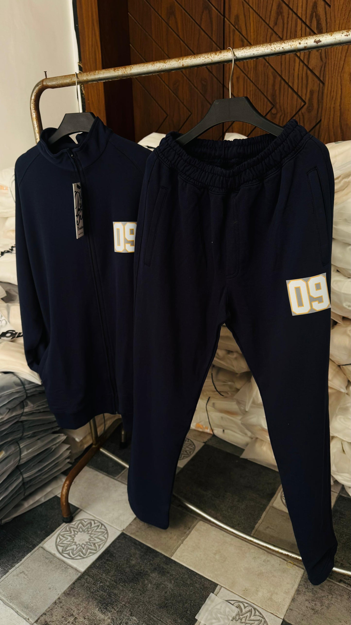 Winter Navy Blue Tracksuit 09