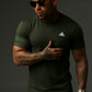 Green Adidas Men's Performance Drifit T-Shirt