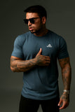Gray Adidas Men's Performance Drifit T-Shirt