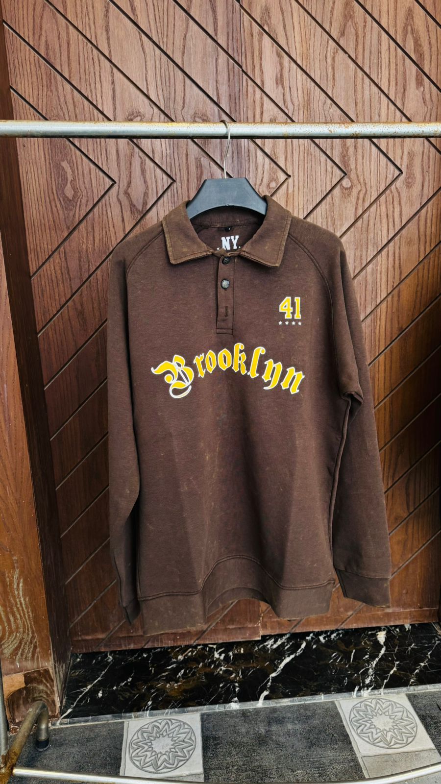Brown Bold Brooklyn SweatShirt